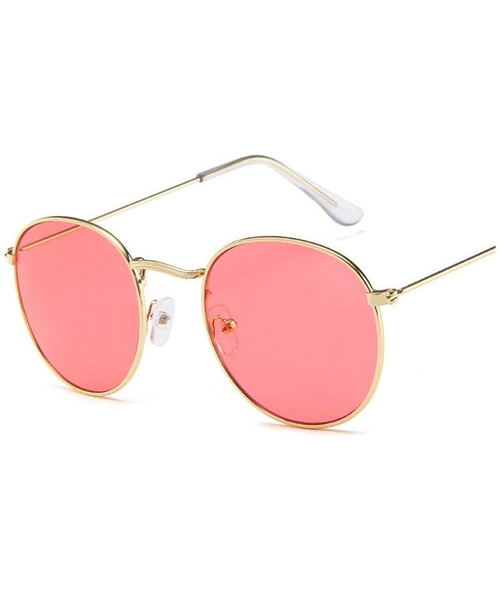 Oval Fashion Oval Sunglasses Women Designe Small Metal Frame Steampunk Retro Sun Glasses Oculos De Sol UV400 - CP197A2XHQO $5...