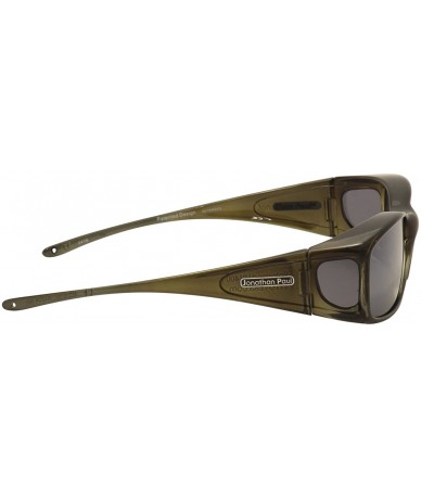 Oval Eyewear Sunglasses - Razor / Frame Olive Charcoal Lens Polarvue Grey - CO1124FIVR5 $89.99