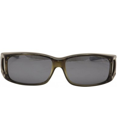 Oval Eyewear Sunglasses - Razor / Frame Olive Charcoal Lens Polarvue Grey - CO1124FIVR5 $89.99