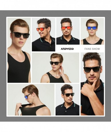 Sport Polarized Sunglasses for Men UV Protection Rectangular Sun Glasses Fishing Fashion Driving Sport MARCUS - CF18S5UU2G5 $...