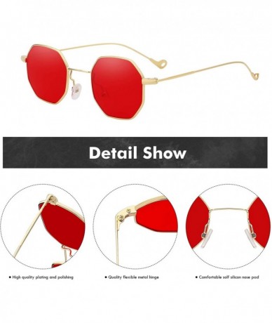 Oval Multi Shades Steampunk Men Sunglasses Retro Vintage Brand Designer Women Fashion Summer Glasses UV400 - CU197A2Y0KM $54.08