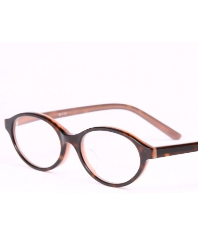 Oval Blocking Reading Glasses Tortoise - Tortoise Brown and Orange - CA18E9QORIZ $79.00