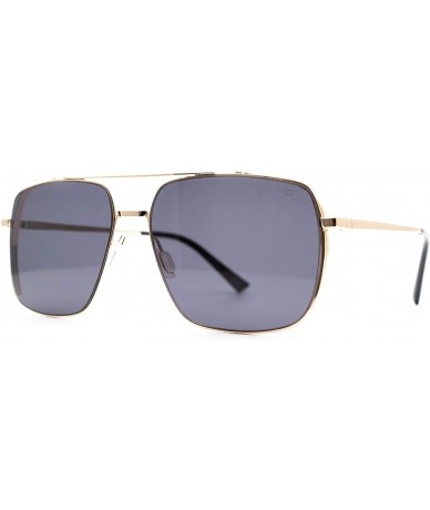 Square F055 Classic Square- for Mens 100% UV PROTECTION - Gold-lightgreendegrade - CS192TH7E4N $36.41