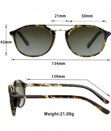 Oval Unisex Polarized Sunglasses&UV400 Protection-Stylish for Men/Women - 2632-c1 - CC18QXXW8MH $29.02