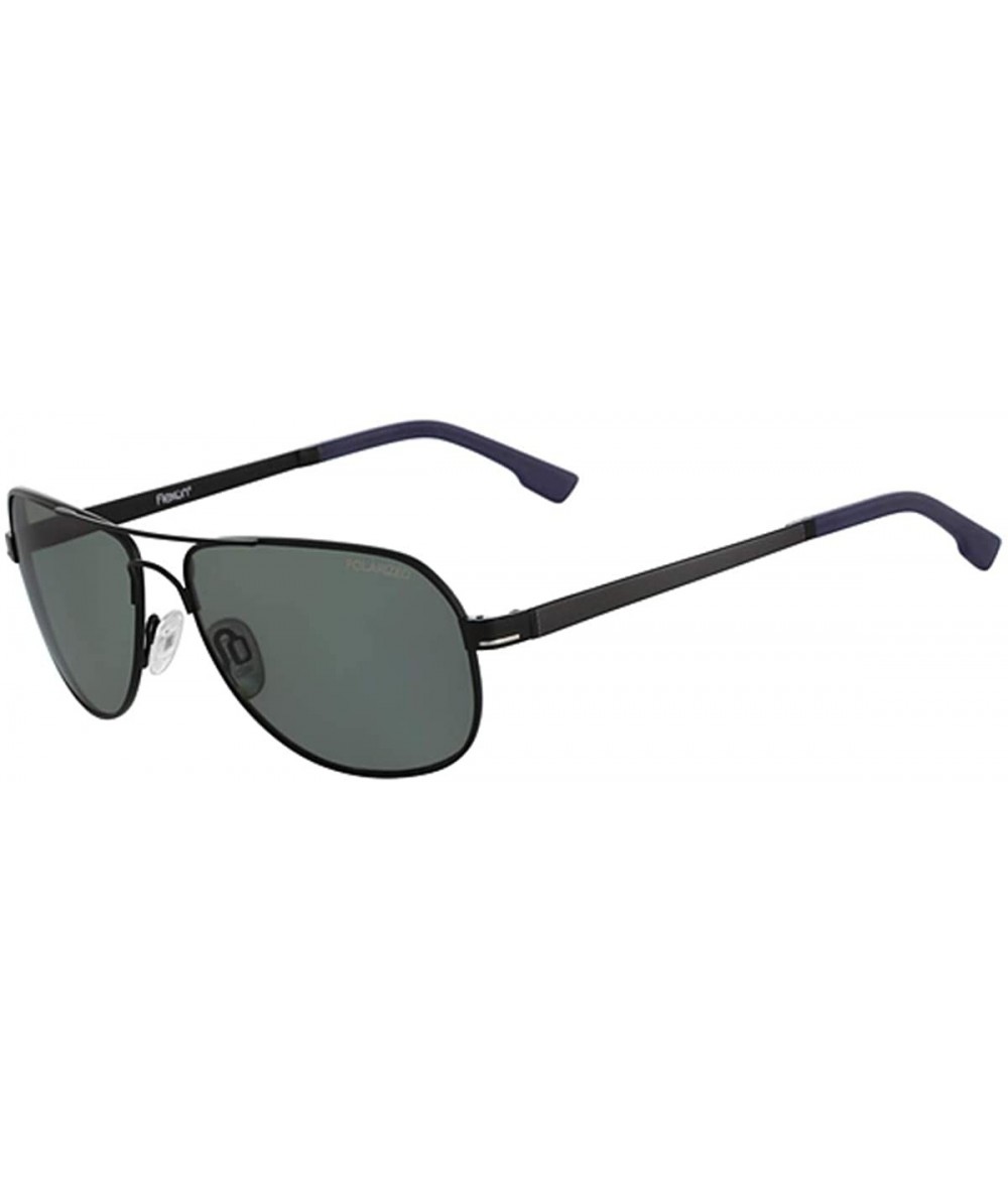 Aviator Sunglasses SUN FS- 5025 P 001 Black - C412DDZ9LW3 $86.54