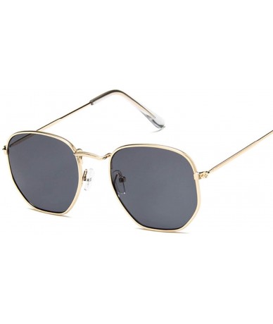 Oversized Shield Sunglasses Women Brand Designer Mirror Retro Sun Glasses Luxury Vintage Female - Gold Green - CI198ZKE6ZD $5...