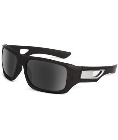 Rectangular Anti-UV Polarized Sports Sunglasses Casual Glasses Adult Driving Cycling Outdoor - D - CQ196WW69RM $18.08