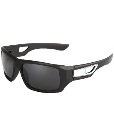 Rectangular Anti-UV Polarized Sports Sunglasses Casual Glasses Adult Driving Cycling Outdoor - D - CQ196WW69RM $18.08