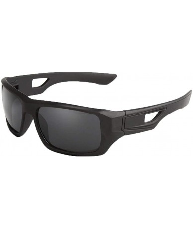 Rectangular Anti-UV Polarized Sports Sunglasses Casual Glasses Adult Driving Cycling Outdoor - D - CQ196WW69RM $18.08