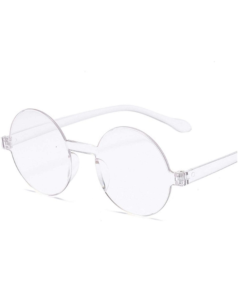 Goggle Round Sunglasses Women Vintage Classic Hip Hop Style Sun Glasses Female Brand Designer Frame Feminino - CT198ZQUX3U $6...