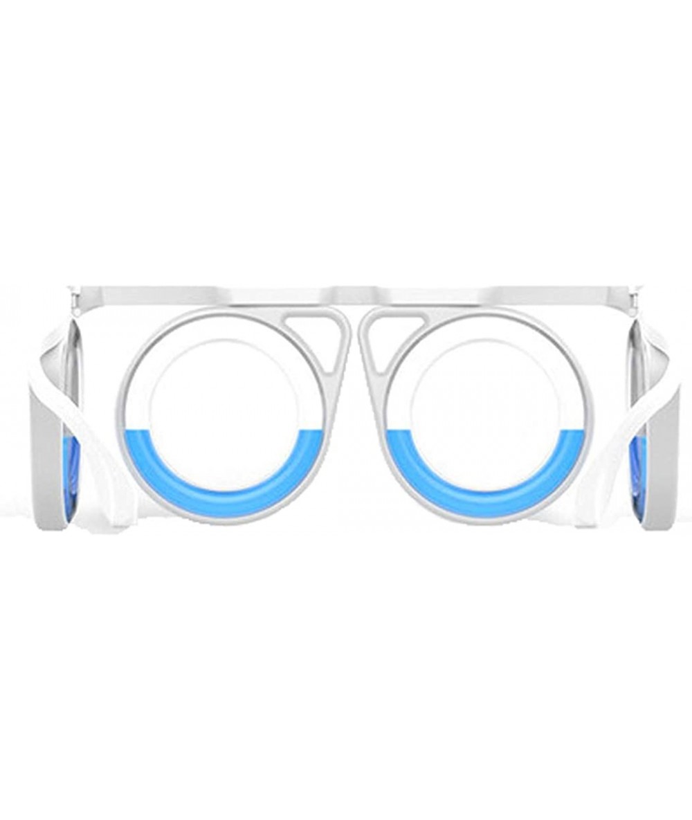 Aviator Folding lens anti-sports glasses- portable folding children's adult liquid glasses - White - C118S72W7K4 $91.09