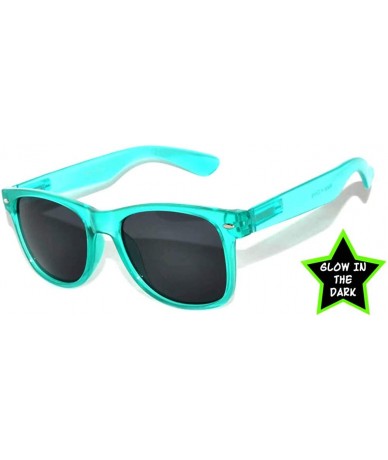 Square Classic Vintage 80's Style Sunglasses Colored plastic Frame for Mens or Womens - CG11U7KRSH3 $17.45