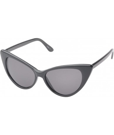 Cat Eye 'Colville' Cat eye Fashion Sunglasses - Black - C311PMFKTY7 $17.33