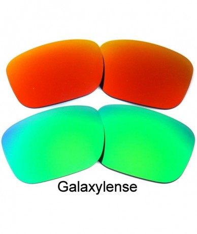 Oversized Replacement Lenses Holbrook Emerald Green&Red Color Polorized 2 Pairs-FREE S&H. - Green&red - CT127WJRPK1 $26.58