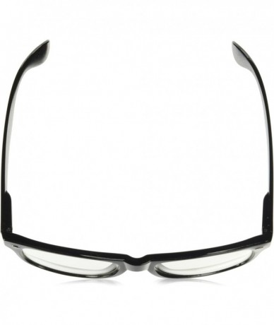 Cat Eye Retro Nerd Geek Oversized Black Framed Spring Temple Clear Lens Eye Glasses - C911JU4DP97 $19.70