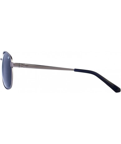 Aviator Polarized Aviator Sunglasses - Matte Gun - C418TXG8K6N $81.83