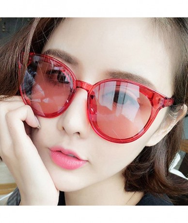 Square Mens Womens Retro Big Frame Vintage Rapper Sunglasses-Eyewears - A - CO18Q540QZC $17.57