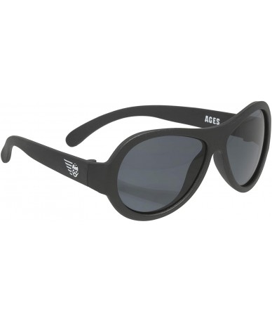 Aviator Aviator UV Protection Children's Sunglasses- Black Ops Black- 3-5 Years - Black Ops Black - CL118SG08P7 $39.94