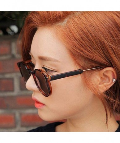 Round Sun Glasses Retro Oversize Sunglasses Glasses Vintage Round Outdoor Eyewear for Women and Men Fashion New-2 - CM199HQ8X...