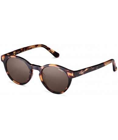 Round Rex - Women's & Men's Round Sunglasses - 49 mm - Tortoise / Green - C518AEMYWIL $89.47