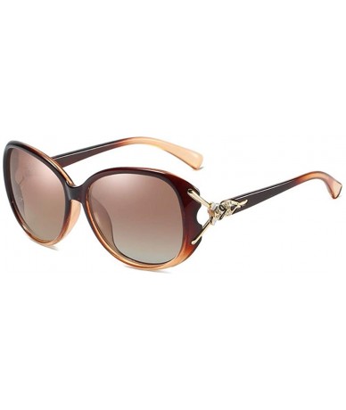 Aviator Polarizing glasses European and American sunglasses ladies'Sunglasses - A - CP18QO9CCYI $54.91