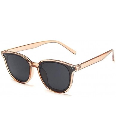 Cat Eye Women Cat Eye Sunglasses Vintage Sun Glasses Female Driving Shades UV400 - C2 Tr Tea Grey - CS1902WT9Y9 $19.28