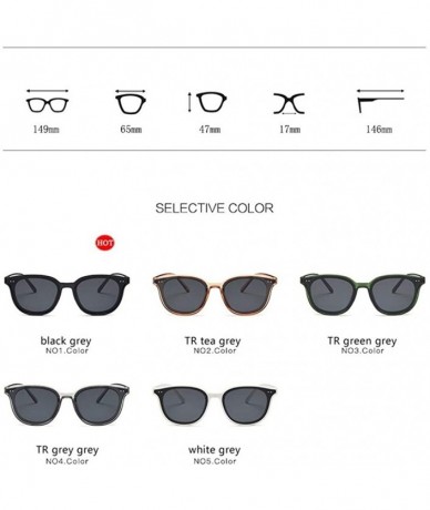 Cat Eye Women Cat Eye Sunglasses Vintage Sun Glasses Female Driving Shades UV400 - C2 Tr Tea Grey - CS1902WT9Y9 $19.28