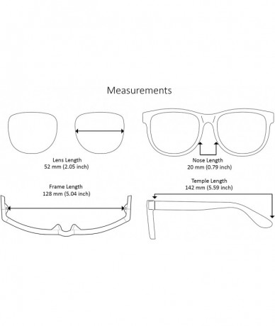 Square Wood Bamboo Sunglasses for Men Women Bamboo Square Sunglass 541102BM-SD - Clear Grey Frame/Green Lens - CK18NLANYUL $2...