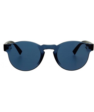 Round Leo Round Mens Womens Designer Fashion Sunglasses (Black) - CD18Y46LL3G $68.29