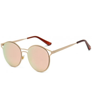 Aviator Retro Glasses Unisex Fashion Aviator Sunglasses (D) - C118GD9C8Z9 $18.87