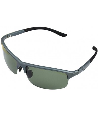 Wrap SGB-050 Polarized Sunglasses Biking Sport Running Fishing Golf Driving Glasses - CC184UAWWTK $22.12