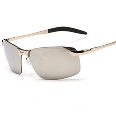 Goggle Polarized sunglasses Sunglasses polarized wholesale - Silver Frame / White Mercury - CL18AZAYMRE $57.59