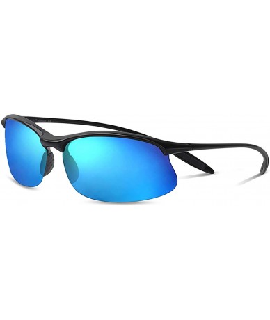 Sport Polarized Sports Sunglasses for Men Women Tr90 Unbreakable Frame for Running Fishing Baseball Driving 8002 - CX18DYSLKQ...