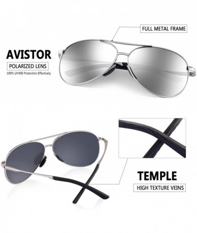 Aviator Polarized Aviator Sunglasses for Men - Metal Frame Sports UV 400 Protection Mens Women Sunglasses 2261 - CP18UTN5846 ...