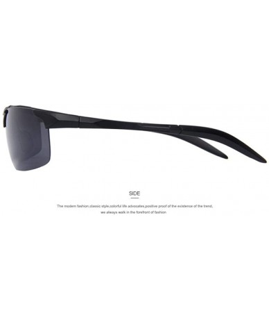 Aviator 100% Polarized Driver Driving Sunglasses TR90 Ultra Lightweight C02 Blue - C08 Brown - CI18XDWX494 $19.90