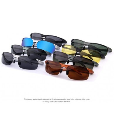 Aviator 100% Polarized Driver Driving Sunglasses TR90 Ultra Lightweight C02 Blue - C08 Brown - CI18XDWX494 $19.90