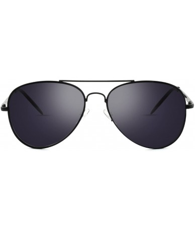 Round Stylish Polarized Sunglasses 100% UV Protection For Women - C6-black - C118GNSHKZ7 $20.27