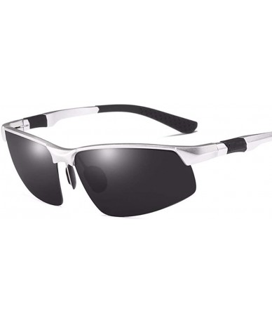 Aviator Sunglasses for Men Riding Polarizers Driving Sunglasses and Sunglasses - B - CT18Q7XY85G $57.62