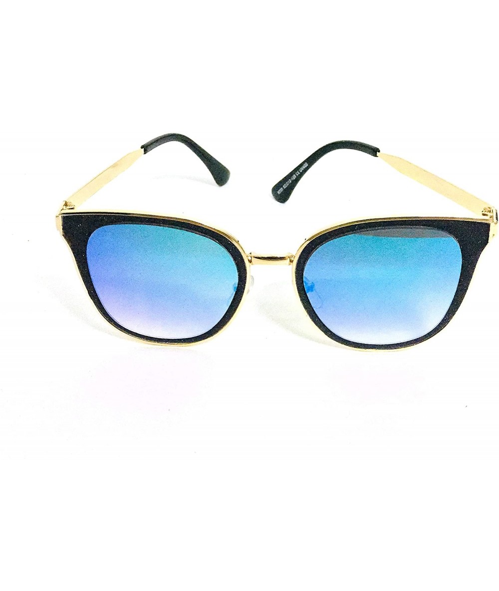 Square New Stylish Wayfarer UV Protected Unisex Sunglasses - Light Blue - CY18XWR472X $26.93