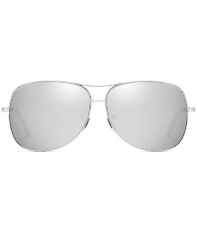 Butterfly Sunglasses Polarized Antiglare Anti ultraviolet Travelling - Silvery - C118WG89DK0 $47.92