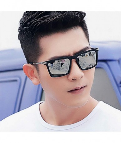 Rimless Fashion Men Cool Square Sunglasses Driving UV Protection Sun Glasses Women - C1 - CY194OLDKYW $45.00