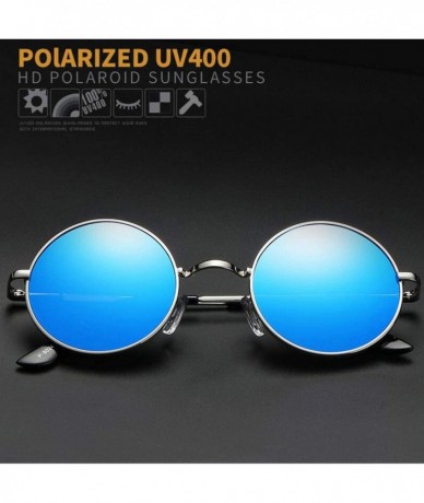 Square 2019 Fashion Show Style Glasses Real Polarized Sunglasses Vintage Sunglass Round Uv400 Black Lens - Orange - CW19857MZ...