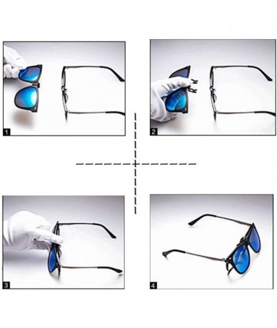 Oval Polarized Sunglasses Driving Glasses Prescription - 2150/Blue - C1196I8HK7X $26.09