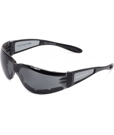 Goggle Shield Sunglasses - Black Frame/Smoked Lens - C0113Q4MMUP $27.28