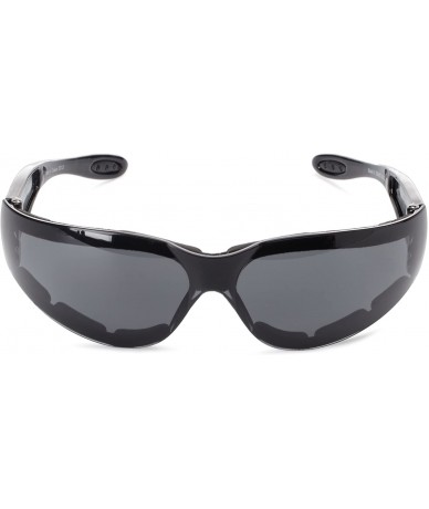 Goggle Shield Sunglasses - Black Frame/Smoked Lens - C0113Q4MMUP $27.28