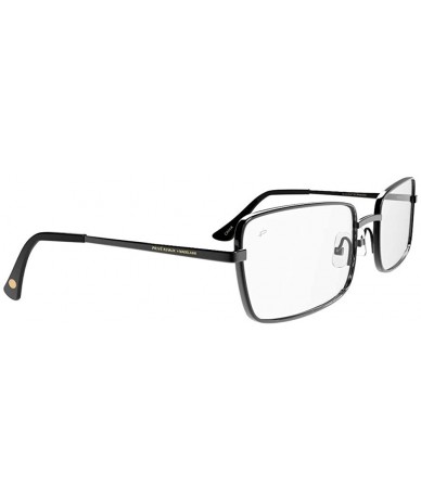 Aviator "Matrix" Blue Light Blocking Eyewear - Jet Black - CQ18S8NS3ID $67.81