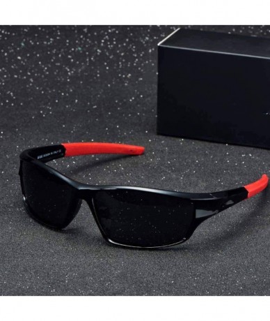 Sport Sunglasses Men's Polarized Driving Sport Sun Glasses For Men Women Square C 01 - C 08 - CH18Y6TDK47 $19.52