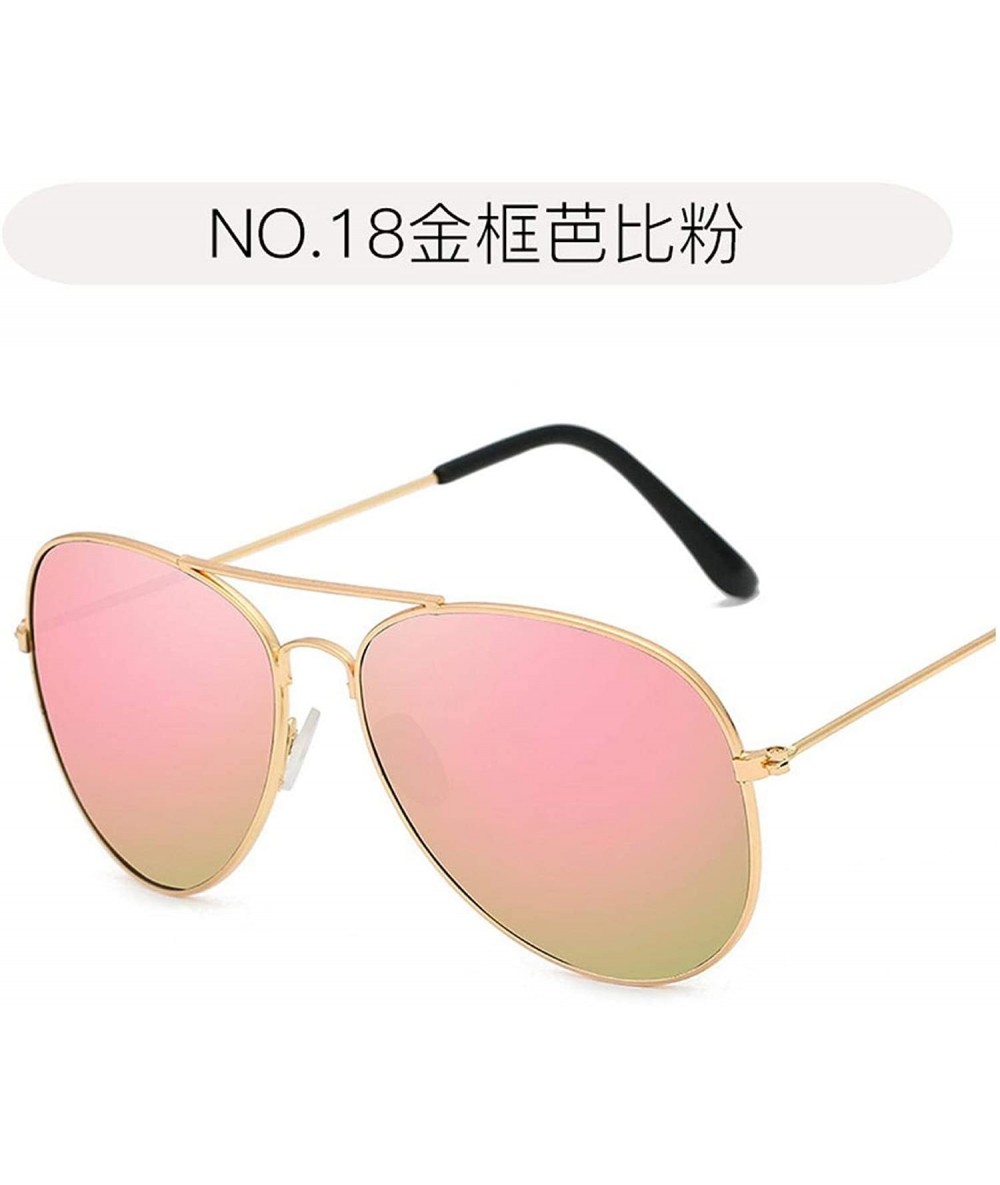 Aviator New Vintage Small Sunglasses Women Retro Classic Round Metal Sun Glasses Men Lens Eyeglasses UV400 - 18 - CF198ZTN7IG...