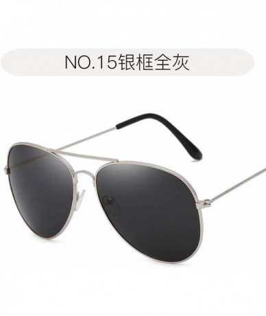 Aviator New Vintage Small Sunglasses Women Retro Classic Round Metal Sun Glasses Men Lens Eyeglasses UV400 - 18 - CF198ZTN7IG...