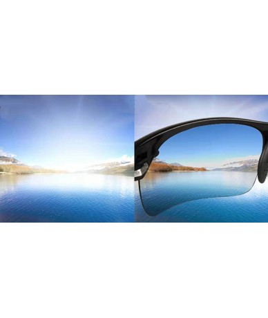 Sport Fishing Sunglasses Hunting Sport Sunglasses Polarized Lens UV Protection Clear Vision for Outdoor - CE18NRWMN42 $19.57